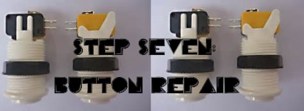 arcade button repair