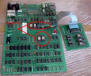 eproms pcb pacman