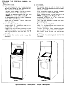 pacman joystick panel